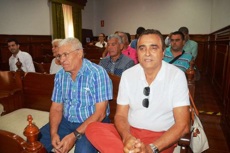 Francisco Valido es asiduo a los Plenos del Ayuntamiento de Telde (Foto TA)